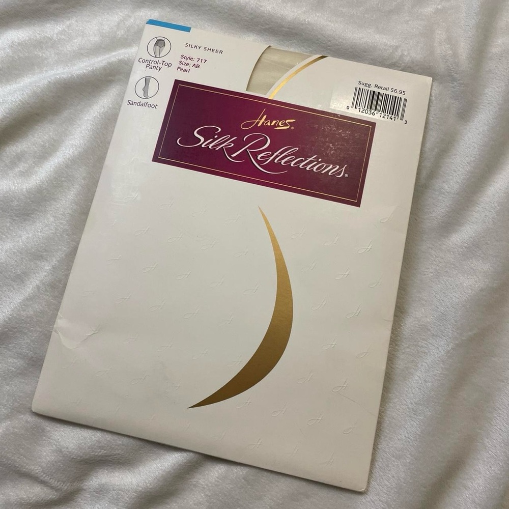 THREE pairs of deadstock (brand new) nude tights